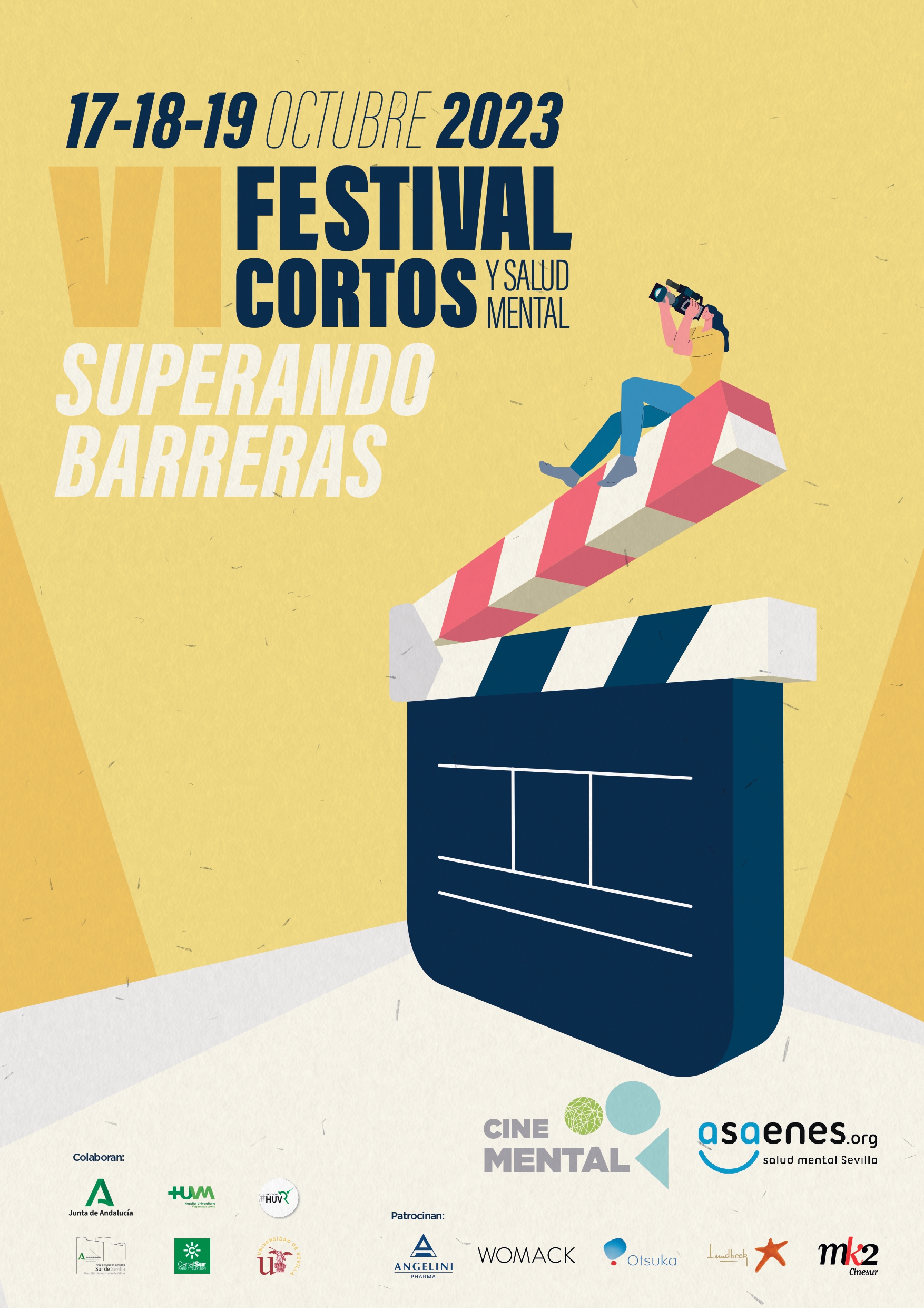 Cartel VI Festival de Cortos y Salud Mental