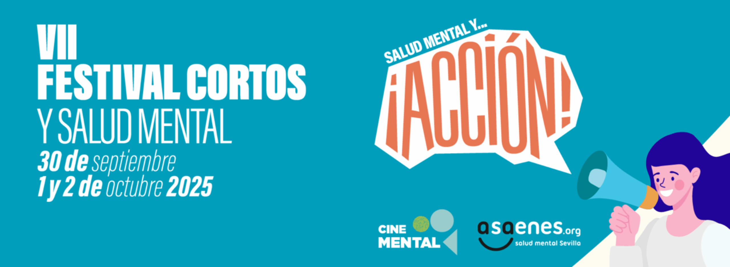 VII Festival de Cortos y Salud Mental: Salud Mental ¡y acción!