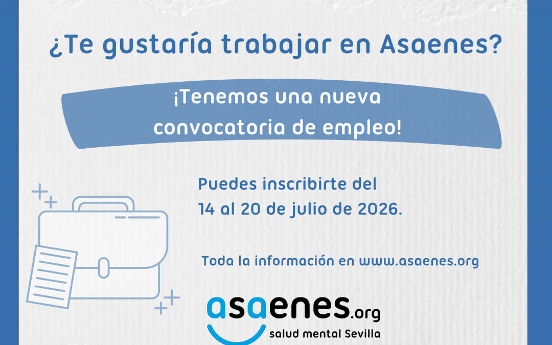 Nueva convocatoria laboral para Técnico-a de Empleo en Asaenes